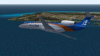 Screenshot 1 — BonairExel ERJ-145 PH-RXB