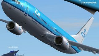 Screenshot 1 — KLM Boeing 737-800