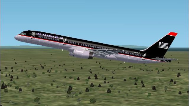 Screenshot 1 — USAir Boeing 757-200 N624AU
