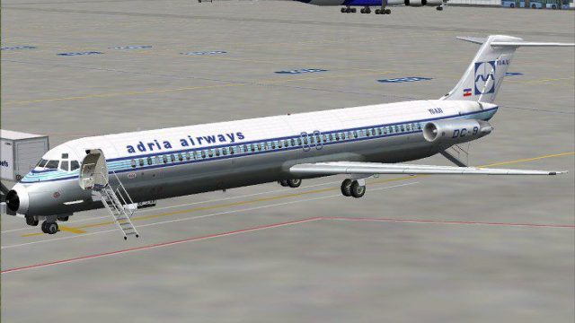 Screenshot 1 — Adria Airways Douglas DC-9-51