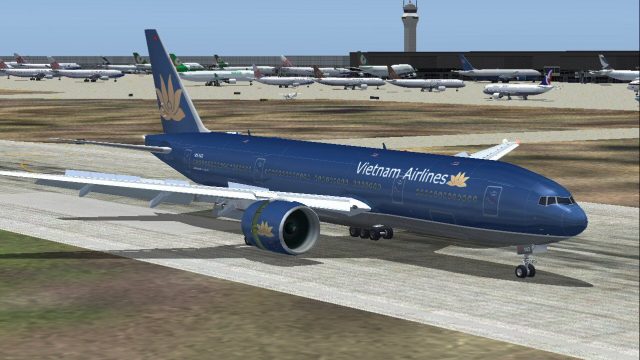 Screenshot 1 — Vietnam Airlines Boeing 777-2Q8ER