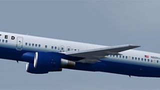 Screenshot 1 — United Airlines Boeing 757-200 New Colors