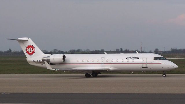 Screenshot 1 — Cimber Air CRJ