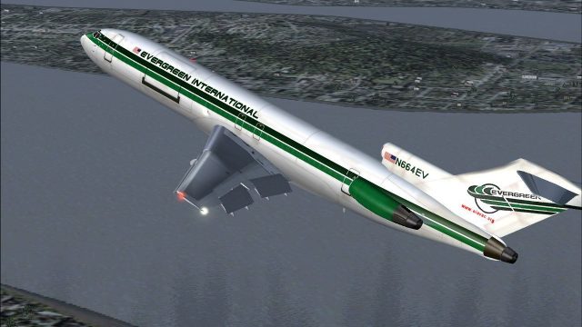 Screenshot 1 — Evergreen Boeing 727-200