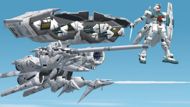 Screenshot 1 — FS2004/2002 RX-78GP03 Gundam Dendrobium