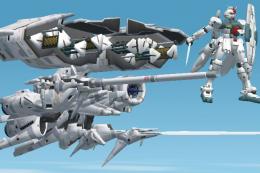 FS2004/2002 RX-78GP03 Gundam Dendrobium preview