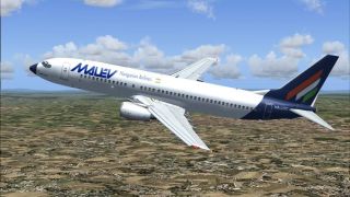 Screenshot 1 — Malev Boeing 737-800 HA-LOC