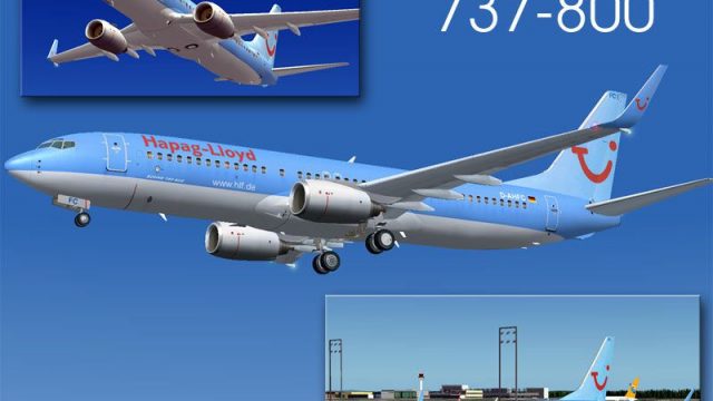 Screenshot 1 — Hapag Lloyd Boeing 737-800 D-AHFC