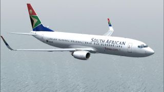Screenshot 1 — South African Airways Boeing 737-800 ZS-SJJ