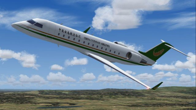 Screenshot 1 — China Yunnan Airlines CRJ-100