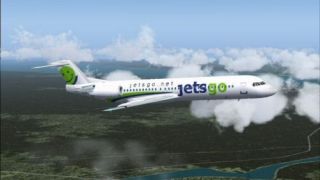 Screenshot 1 — (Clean) Jetsgo Fokker 100 /W Tay650 Engines