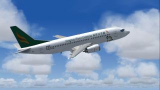 Screenshot 1 — Yangtze River Express Boeing 737-300