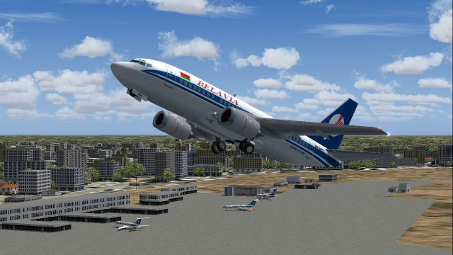 Screenshot 1 — Belavia Boeing 737-500