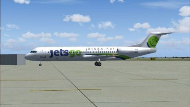 Screenshot 1 — Jetsgo Fokker F100