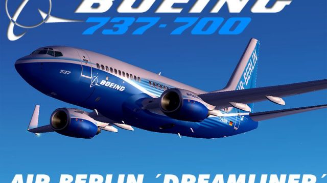 Screenshot 1 — Air Berlin Dreamliner Boeing 737-800