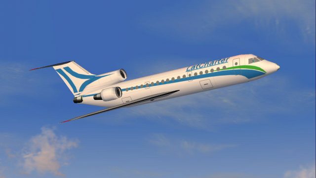 Screenshot 1 — Lat Charter Yakolev Yak-42