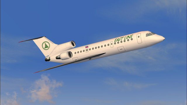 Screenshot 1 — Eastline Yakolev Yak-42