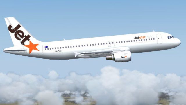 Screenshot 1 — Jetstar Airbus A320 Repaint