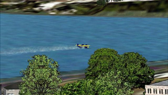 Screenshot 1 — FS2004-FS2002 FX: Nick's Prop Dust v2.0 with Nick's All Wet for Watercraft