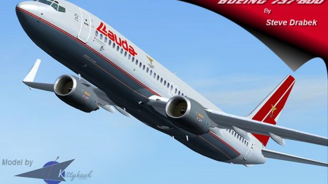 Screenshot 1 — Lauda Boeing 737-800 OE-LNP