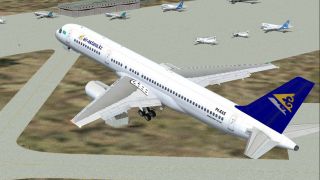 Screenshot 1 — Air Astana Boeing 757-2G5