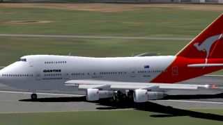 Screenshot 1 — Qantas Boeing 747SP