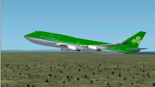 Screenshot 1 — Aer Lingus Boeing 747-400 EI-DFW