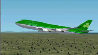Screenshot 1 — Aer Lingus Boeing 747-400 EI-DFW