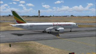 Screenshot 1 — Ethiopian Airlines Boeing 757-260