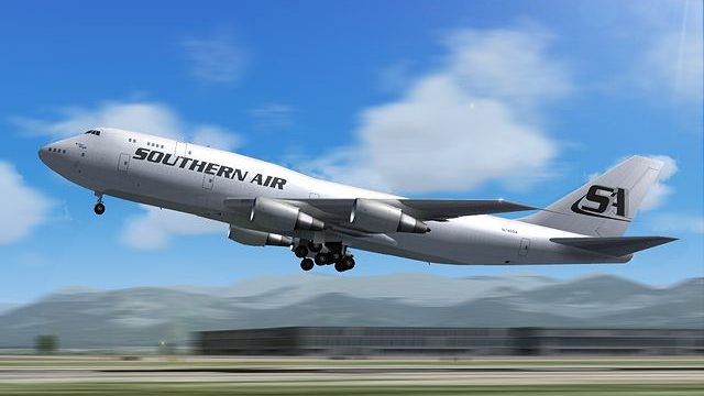 Screenshot 1 — Southern Air Boeing 747-200SUD