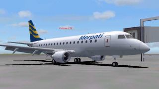 Screenshot 2 — Merpati Nusantara Airline Embraer 170