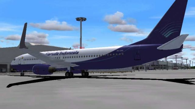 Screenshot 1 — Garuda Indonesia Boeing 737-800
