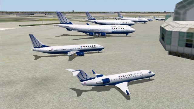 Screenshot 1 — United Airlines NC Full AI Package