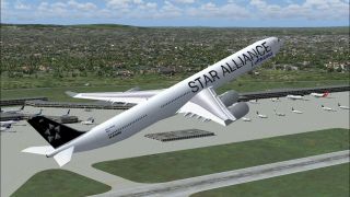 Screenshot 1 — Lufthansa Airbus A340-642
