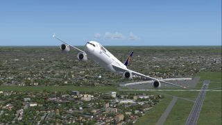 Screenshot 3 — Lufthansa Airbus A340-642
