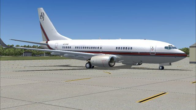 Screenshot 1 — Boeing Business Jet Boeing 737-700