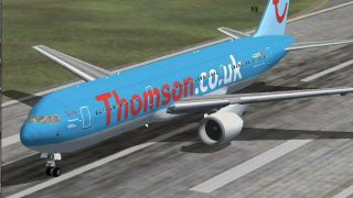Screenshot 1 — Thomson Boeing 767-300ER G-OBYB