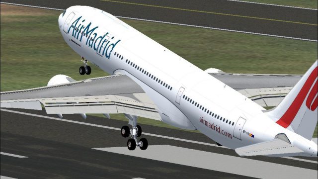 Screenshot 1 — Air Madrid Airbus A330-200