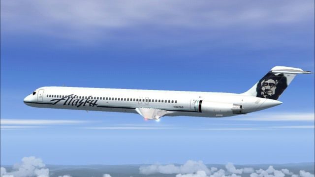 Screenshot 1 — Alaska Airlines MD-80