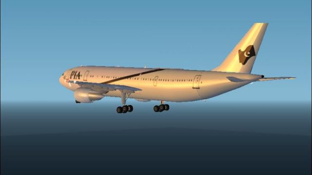 Screenshot 1 — Pakistan International Airbus A300B4