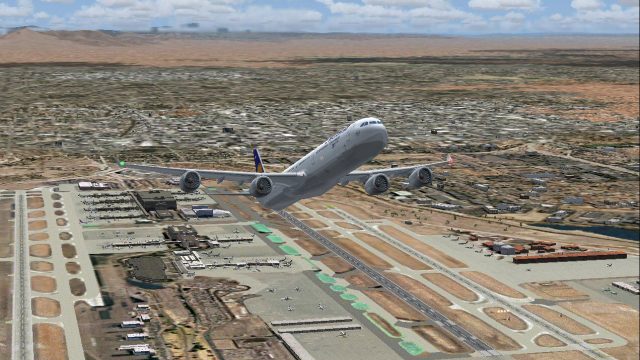 Screenshot 1 — Lufthansa Airbus A340-642 D-AIHA