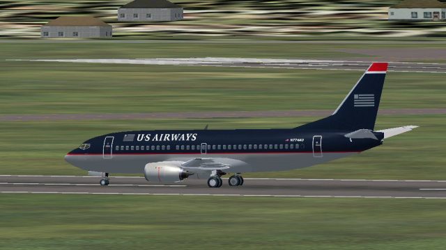 Screenshot 1 — US Airways Boeing 737-300
