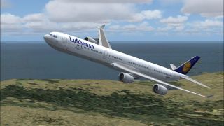 Screenshot 1 — Lufthansa Airbus A340-642 D-AIHB