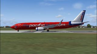 Screenshot 2 — Pacific Blue Boeing 737-800 VH-VOP