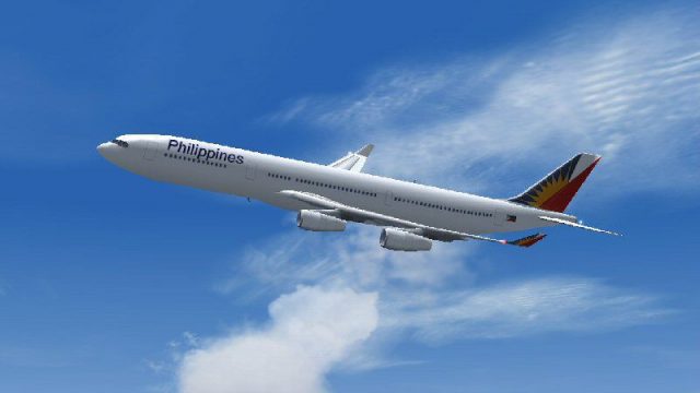 Screenshot 1 — Philippines Airlines Airbus A340-300