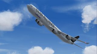 Screenshot 1 — Lufthansa Airbus A340-642 D-AIHC