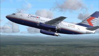 Screenshot 2 — Canadian Boeing 737-200 (OC)