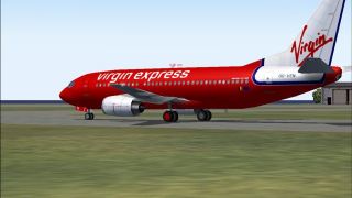 Screenshot 3 — Virgin Express Boeing 737-300 (NC)