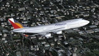 Screenshot 1 — Philippines Airlines Boeing 747-400