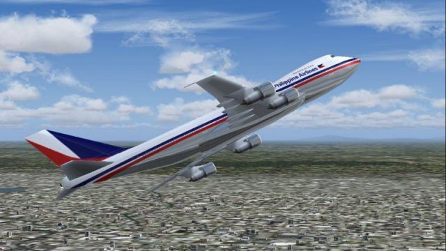 Screenshot 1 — Classic Philippines Airlines Boeing 747-200
